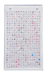 1_Barth_Entenmann_BlumenBegluecken Meike Entenmann, Blumen beglücken, 2010, 365 Blumen in Acrylharz, 120 x 70 x 3 cm, Monogrammiert