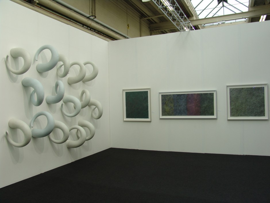 Maria Eitle Installation / Peter Wechsler Zeichnungen