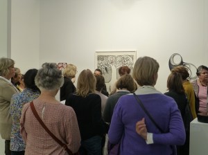 Viel Interesse an der Kunst
