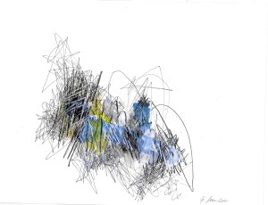 Gabriela Morschett Arbeit auf Papier